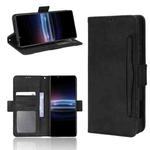 For Sony Xperia Pro-I Skin Feel Calf Pattern Leather Phone Case(Black)
