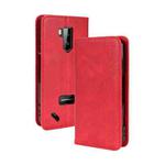 For Ulefone Armor X9 Magnetic Buckle Retro Texture Leather Case(Red)