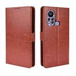 For Infinix Hot 11S Retro Crazy Horse Texture Leather Phone Case(Brown)