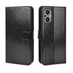 For OnePlus Nord N20 5G Retro Crazy Horse Texture Leather Phone Case(Black)