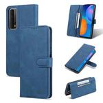 For Huawei P smart 2021 / Enjoy 20 SE / Y7a AZNS Dream II Skin Feel Horizontal Flip Leather Case(Blue)