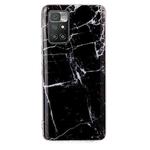 For Xiaomi Redmi 10 Marble Pattern Soft TPU Phone Case(Black)