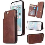 Calf Texture Magnetic Case For iPhone 6s / 6(Coffee)