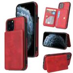 For iPhone 12 mini Calf Texture Magnetic Case (Red)