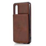 For Huawei P30 Calf Texture Magnetic Phone Case(Coffee)