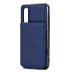 For Huawei P30 Calf Texture Magnetic Phone Case(Blue)