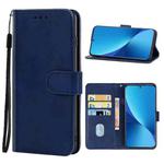 Leather Phone Case For Xiaomi 12(Blue)