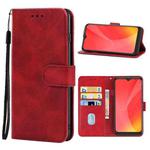 Leather Phone Case For TCL L10 Pro(Red)