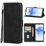 Leather Phone Case For ZTE Libero 5G II(Black)