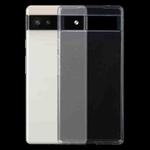 For Google Pixel 6a 0.75mm Ultra-thin Transparent TPU Soft Phone Case