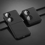 For Huawei P50 Pocket Oil-sprayed Ultra-thin Folding Phone Case(Black)