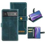 For Google Pixel 6 Pro Copper Buckle Leather Phone Case(Green)