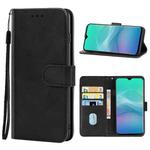 Leather Phone Case For Blackview A60 Plus(Black)
