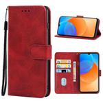 Leather Phone Case For Coolpad Cool 20(Red)