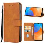 Leather Phone Case For Coolpad Cool 20(Brown)