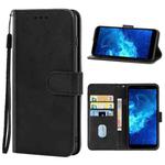 Leather Phone Case For Cricket Icon 2(Black)