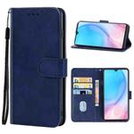 Leather Phone Case For CUBOT J9(Blue)