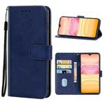 Leather Phone Case For CUBOT X20(Blue)