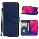 Leather Phone Case For Doogee X95 Pro(Blue)