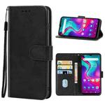 Leather Phone Case For Doogee X96(Black)