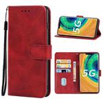 Leather Phone Case For Huawei Mate 30E Pro 5G(Red)