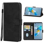 Leather Phone Case For Huawei Mate 40E 4G(Black)