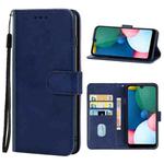 Leather Phone Case For LG Fortune 3(Blue)