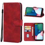 Leather Phone Case For LG Fortune 3(Red)