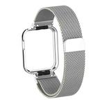 For Xiaomi Mi Watch Lite / Redmi Watch Milanese Magnetic Metal Watchband(Silver)