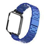 For Xiaomi Mi Watch Lite / Redmi Watch Three-Bead Metal Watchband(Blue)