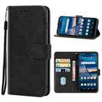 Leather Phone Case For Nokia C5 Endi(Black)