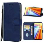 Leather Phone Case For OPPO Realme 7 Asia Version(Blue)
