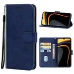 Leather Phone Case For Xiaomi Poco C31(Blue)