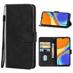 Leather Phone Case For Xiaomi Redmi 9 Activ(Black)