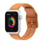 Silicone Watch Band For Apple Watch Ultra 49mm / Series 8&7 45mm / SE 2&6&SE&5&4 44mm / 3&2&1 42mm(Walnut)