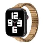 Stainless Steel Watch Band For Apple Watch Series 8&7 41mm / SE 2&6&SE&5&4 40mm / 3&2&1 38mm(Gold)