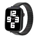 Stainless Steel Watch Band For Apple Watch Ultra 49mm / Series 8&7 45mm / SE 2&6&SE&5&4 44mm / 3&2&1 42mm(Black)