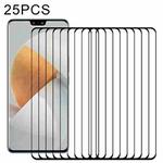 25 PCS Full Glue Cover Screen Protector Tempered Glass Film For vivo S12 / V23 5G