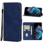 Leather Phone Case For OPPO K9x(Blue)