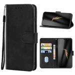 Leather Phone Case For AGM A9 / A9 JBL(Black)