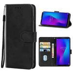 Leather Phone Case For DOOGEE N100(Black)