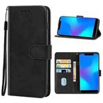 Leather Phone Case For DOOGEE X70(Black)