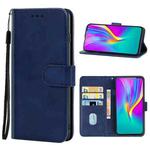 Leather Phone Case For Infinix Smart 4C(Blue)
