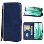 Leather Phone Case For Leangoo S11(Blue)
