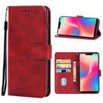 Leather Phone Case For Sharp Aquos S3(Red)