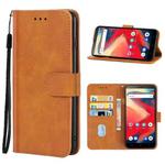 Leather Phone Case For Ulefone Armor X2(Brown)