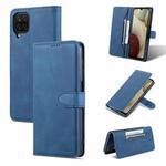 For Samsung Galaxy A12(5G) AZNS Dream II Skin Feel PU+TPU Horizontal Flip PU Phone Case(Blue)