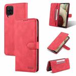 For Samsung Galaxy A12(5G) AZNS Dream II Skin Feel PU+TPU Horizontal Flip PU Phone Case(Red)