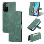 For Xiaomi Redmi Note 11 Pro(5G) AZNS Dream II Skin Feel PU+TPU Horizontal Flip PU Phone Case(Green)