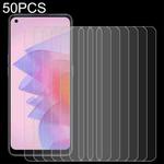 50 PCS 0.26mm 9H 2.5D Tempered Glass Film For OnePlus Nord 2 CE